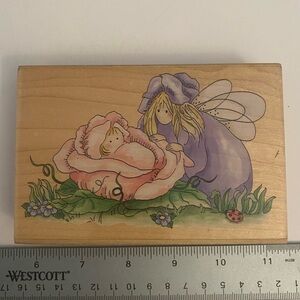 Stamps Happen 80102 Sweet Pea rubber stamp